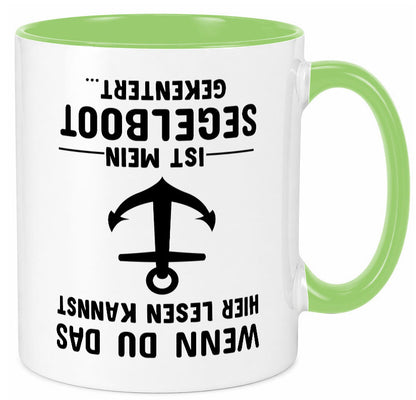 Segler Tasse | Segelboot Humor Kapitän Spruch Witz Geschenkidee