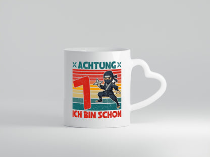 7. Geburtstag | 7 Jahre Ninja Kindergeburtstag Humor Geschenkidee Tasse