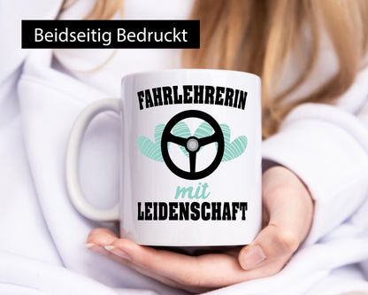 Fahrlehrerin mit Leidenschaft | Fahrstunde lustiger Spruch Geschenk Humor