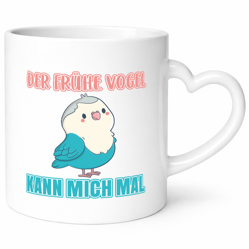 Der frühe Vogel | Statement Tasse Morgenmuffel Geschenkidee Humor