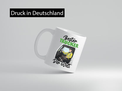 Bester Trucker | LKW Fahrer Beruf v2 lustiger Spruch Geschenk Arbeit Kollegen
