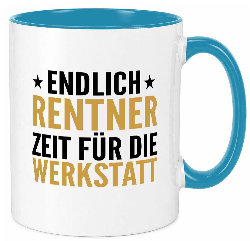 Rentner zeit für die Werkstatt | Ruhestand Handwerker v2 lustiger Spruch