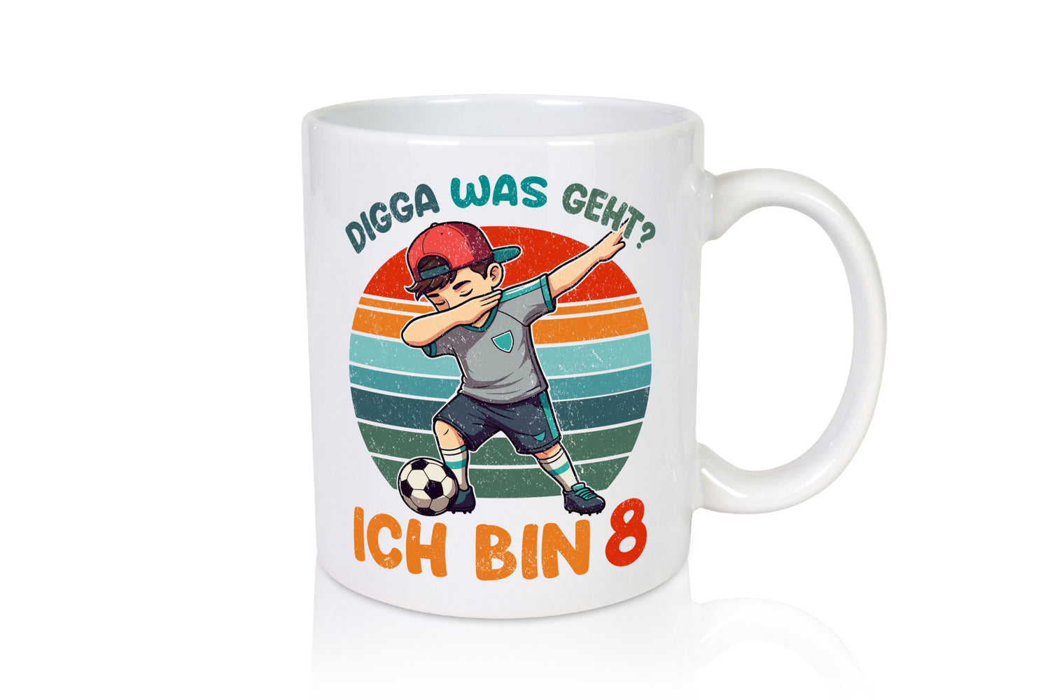 8. Geburtstag | 8 Jahre digga ich bin Dabbing Geschenkidee Humor Tasse