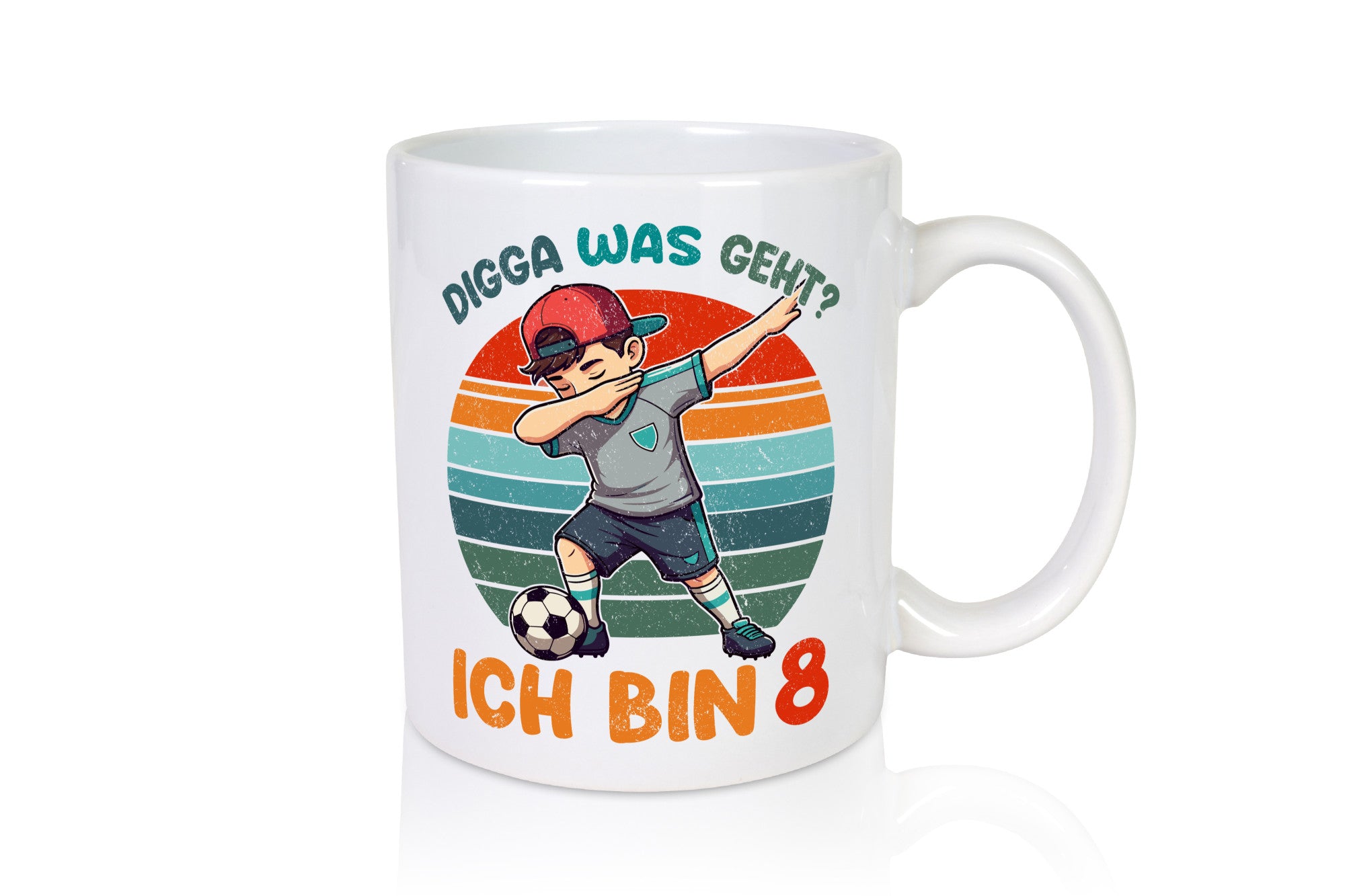8. Geburtstag | 8 Jahre digga ich bin Dabbing Geschenkidee Humor Tasse
