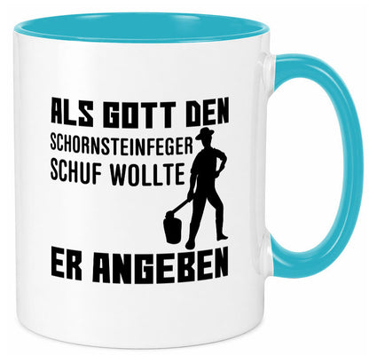 Schornsteinfeger | Kaminkehrer Tasse Spruch Humor lustiger Geschenk Geschenkidee