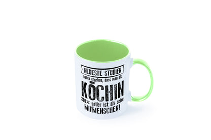 Neuste Studien: Köchin | Chefköchin Chefkoch Geschenk Arbeit Kollegen Büro