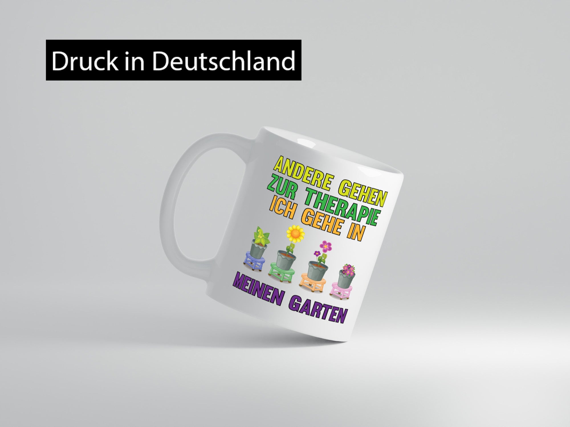 Andere gehen zur Therapie ich gehe in meinen Garten lustiger Spruch Geschenk