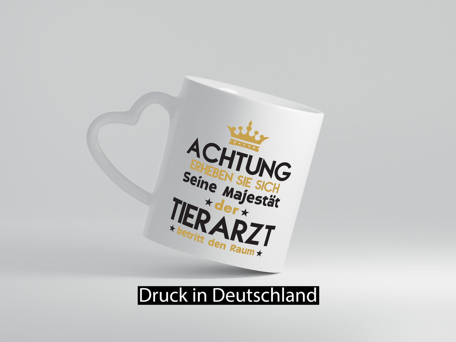 Seine Majestät Tierarzt | Tiermedizin Mediziner Humor Tierliebhaber