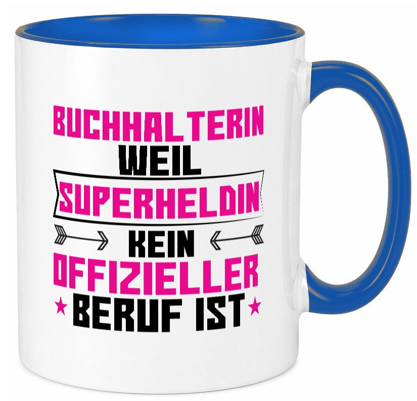 Superheldin Buchhalterin | Buchhaltung Humor lustig Geschenkidee Geschenk Tasse