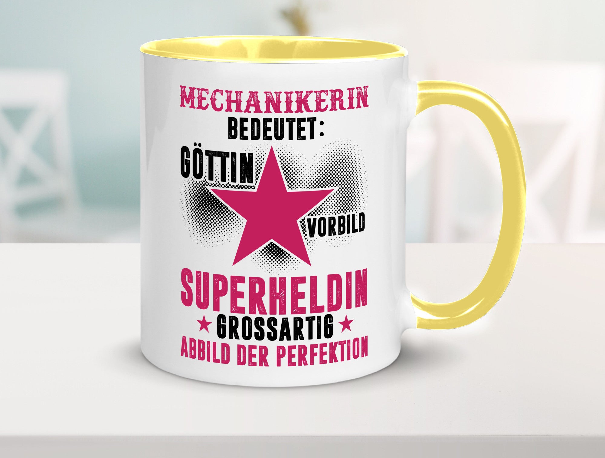Bedeutung von Mechanikerin | KFZ Geschenkidee Humor Tasse