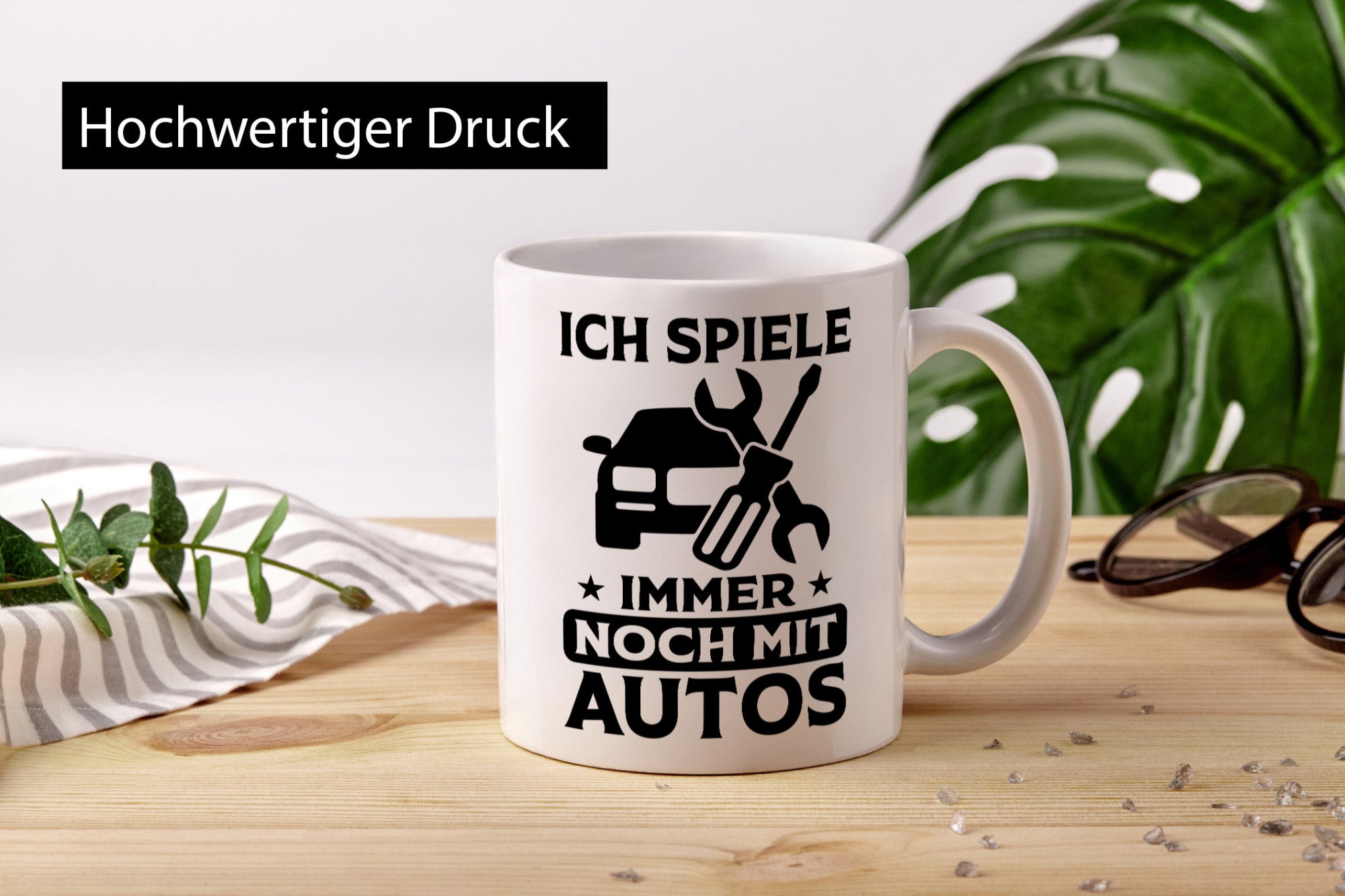 Ich spiele immer noch mit Autos | Autoliebhaber Humor Geschenkidee Tasse