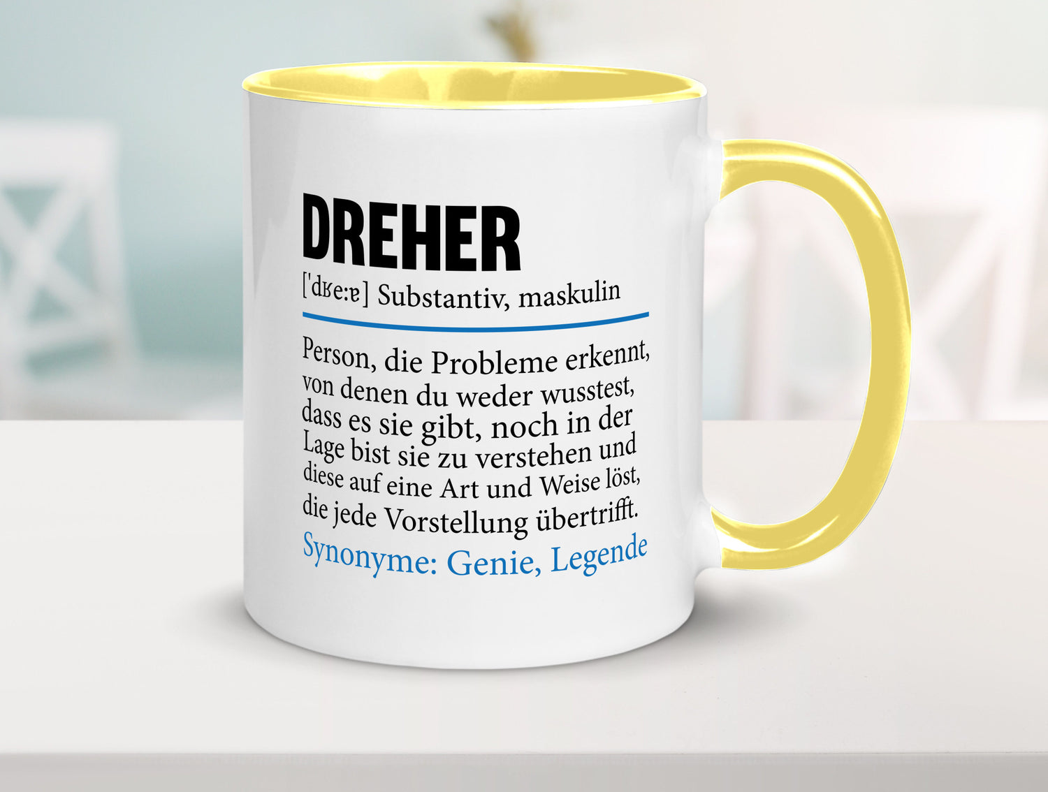 Dreher Humor | Fräser Zerspannungsmechaniker Geschenkidee Tasse