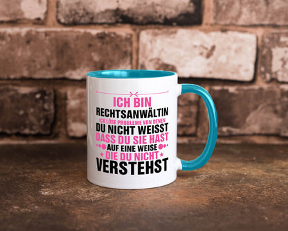 Löse Probleme: Rechtsanwältin | Jurstin Anwältin v2 Geschenk Humor Geschenkidee