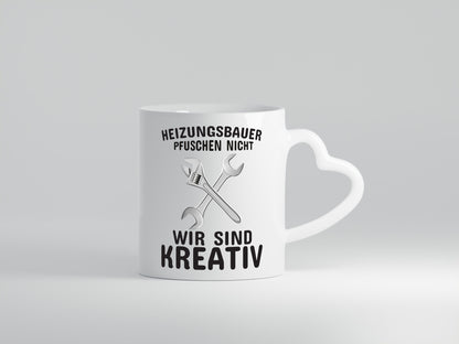 Heizungsbauer | Beruf Tasse Heizungsinstallateur lustig Arbeit Kollegen Büro
