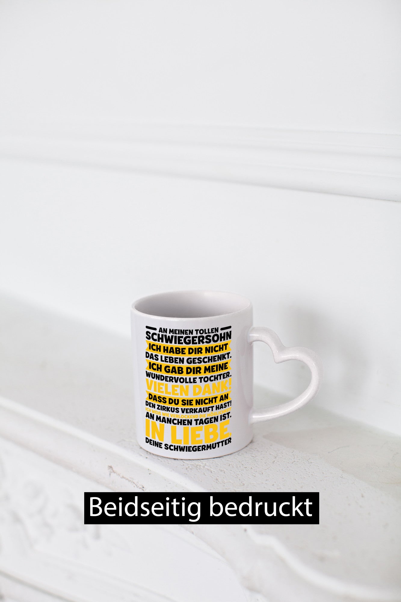 An meinen tollen Schwiegersohn vl6 Geschenkidee Familie Humor Tasse