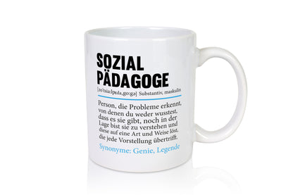 Sozialpädagoge | Spruch Pädagoge Beruf Humor v2 lustig Arbeit Kollegen Büro