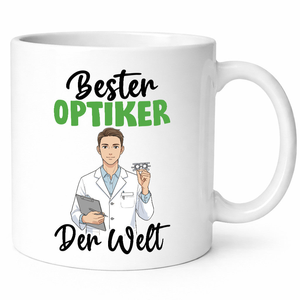 Bester Optiker | Augenoptiker v2 Geschenkidee Humor Tasse
