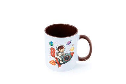 8. Geburtstag | 8 Jahre Astronaut Weltraum Humor Geschenkidee Tasse