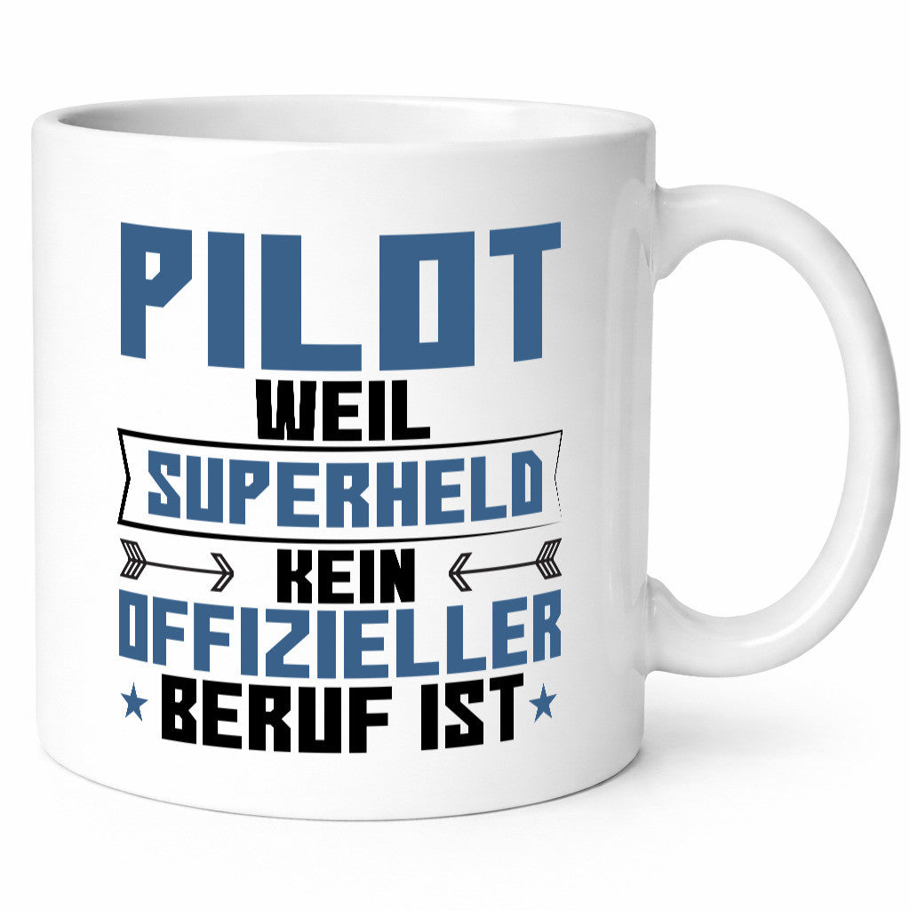 Superheldin Pilot | Flugzeug Piloten lustiger Spruch Geschenk Humor