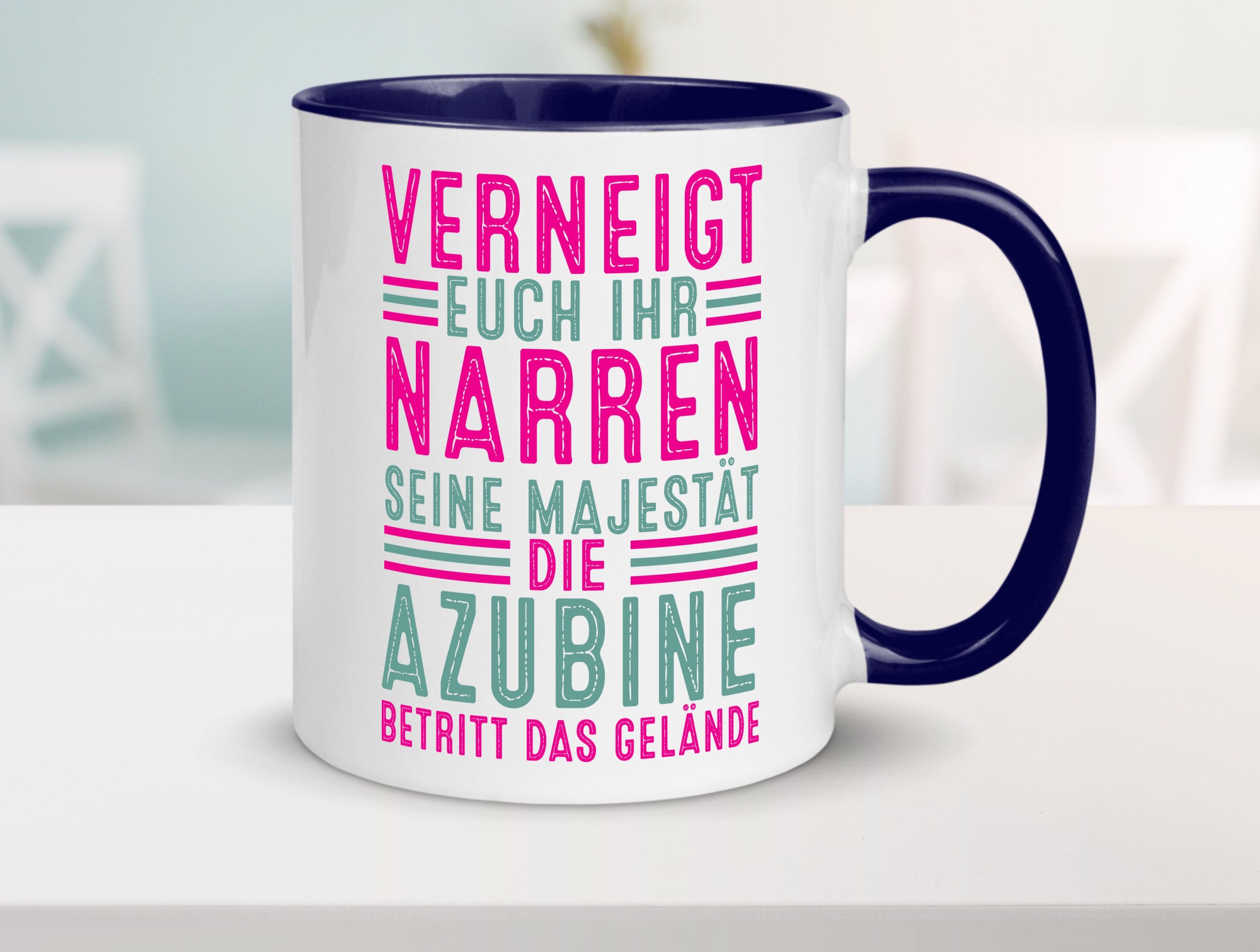 Verneigt euch: Azubine | Ausbildung Lehre Lehrling v2 lustiger Spruch Geschenk