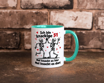 51. Geburtstag | Knackige 51 Ich bin alt v2 Humor Geschenkidee Tasse
