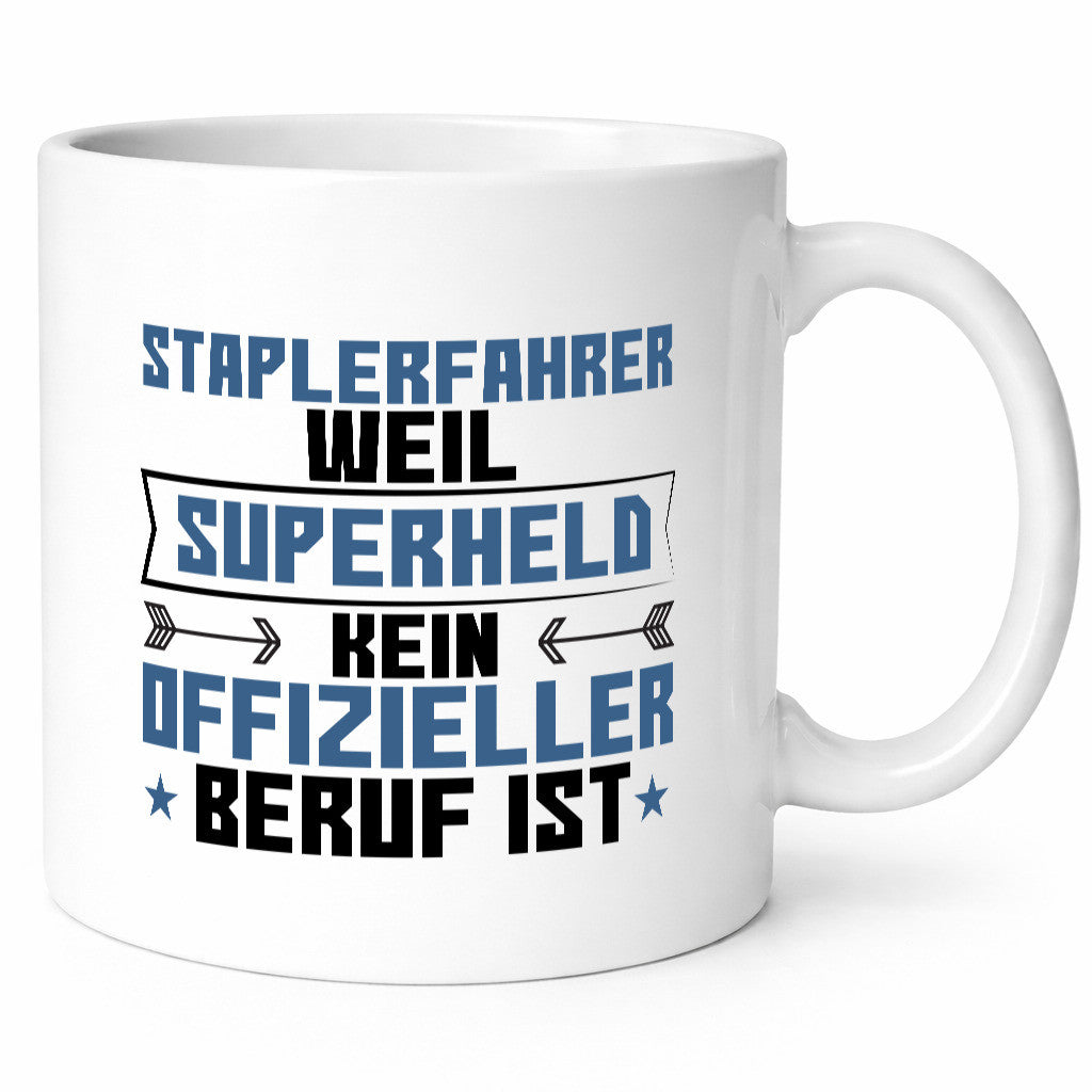 Superheld Staplerfahrer | Gabelstapler Fahrer lustiger Spruch Geschenk Humor