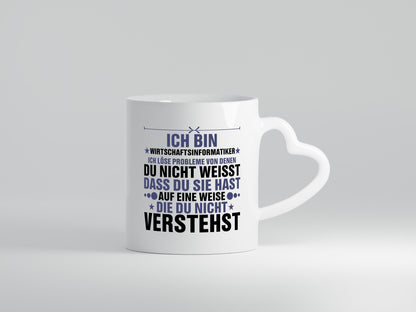Löse Probleme: Wirtschaftsinformatiker v2 lustiger Spruch Geschenk Humor