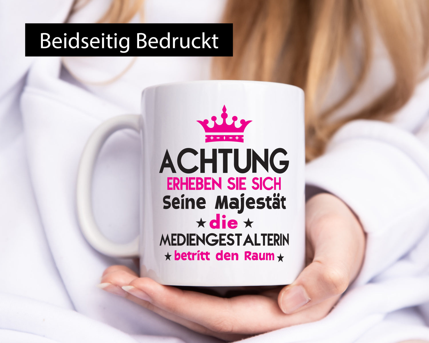 Seine Majestät Mediengestalterin | Medien Geschenk Humor Geschenkidee lustiger