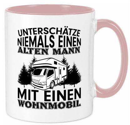 Alter Mann mit Wohnmobil | Männer Tasse Camping Geschenk Humor Geschenkidee