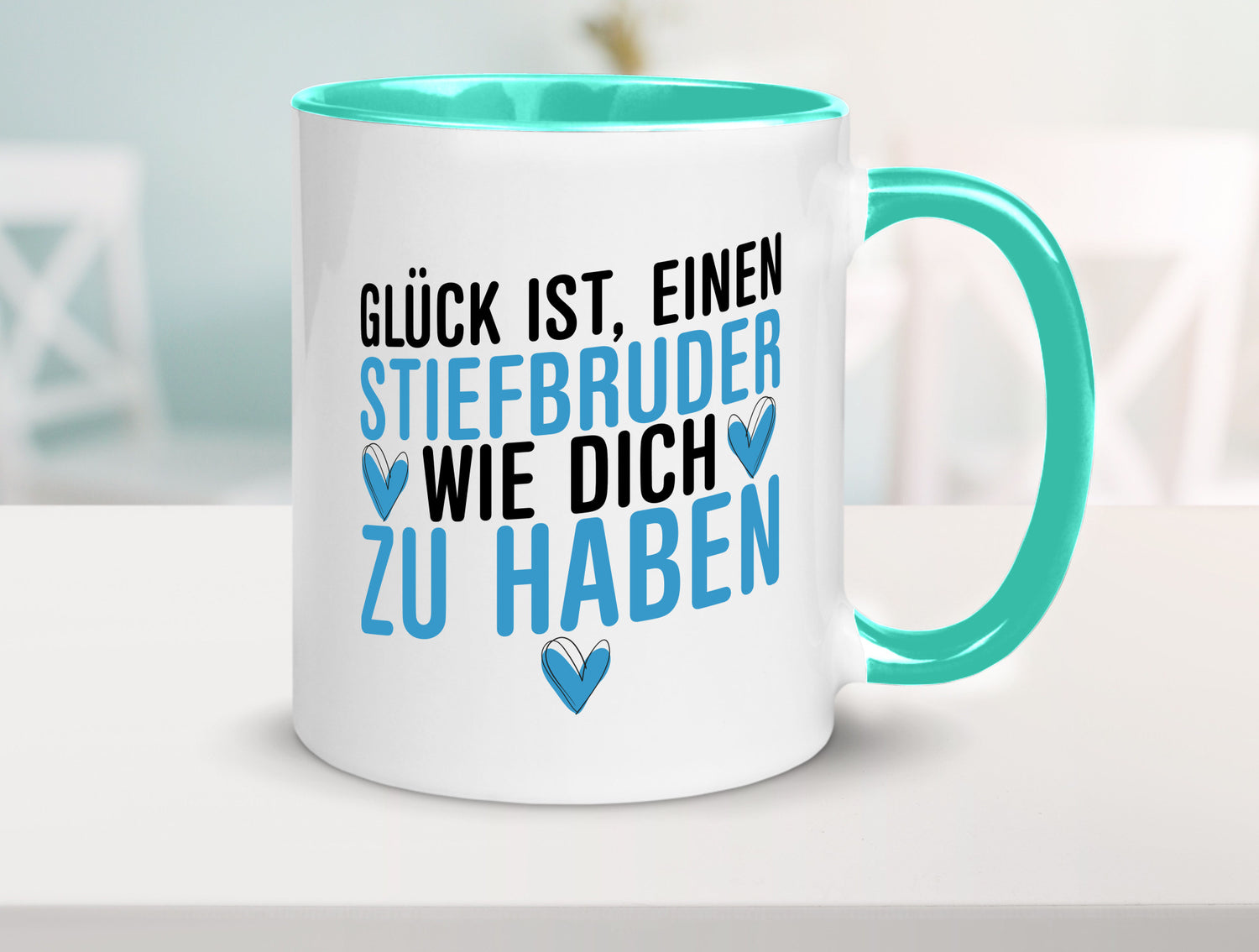 Stiefbruder wie dich | Glück lieber Bruder Geburtstag Geschenkidee Humor Tasse