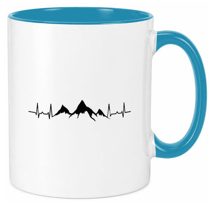 Berge Motiv | Alpen Skifahren Skiurlaub Apres Ski Geschenkidee Humor Tasse