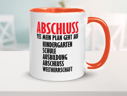 Abschluss Bachelor Geschenkidee Humor Tasse