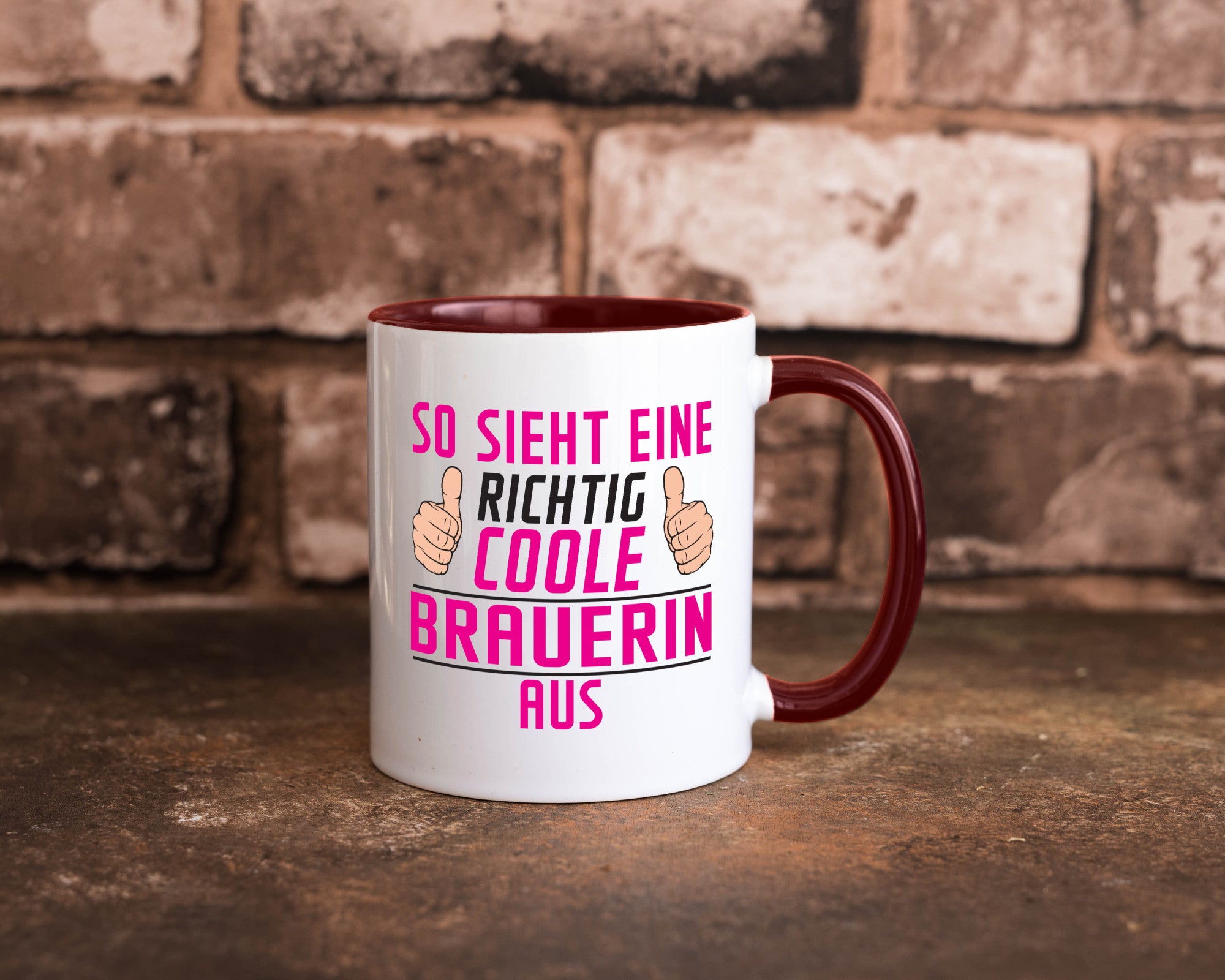 Richtig Coole Brauerin | Bier Brauerei Geschenk Humor Geschenkidee lustiger