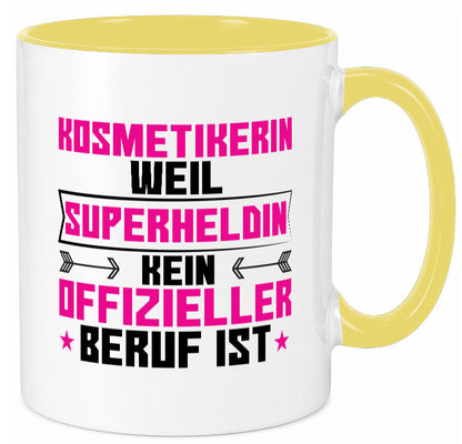 Superheldin Kosmetikerin | Kosmetik Stylistin Visagistin Geschenk Humor
