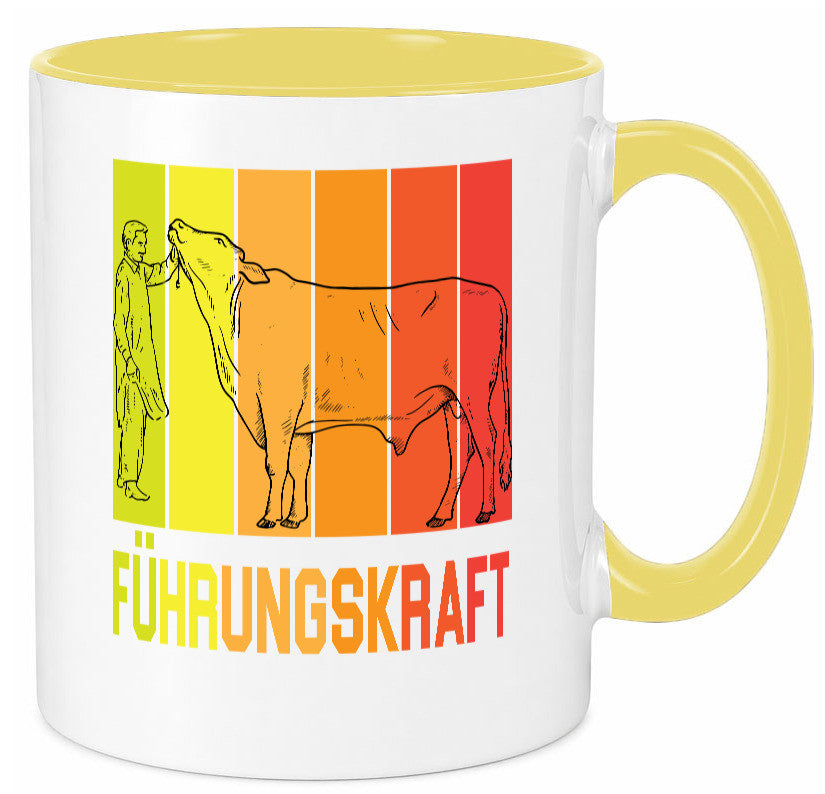 Führungskraft | Farmer Bauernhof lustig Humor Geschenkidee Geschenk Tasse