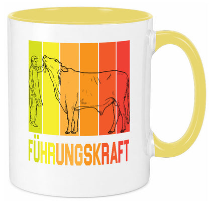 Führungskraft | Farmer Bauernhof lustig Humor Geschenkidee Geschenk Tasse