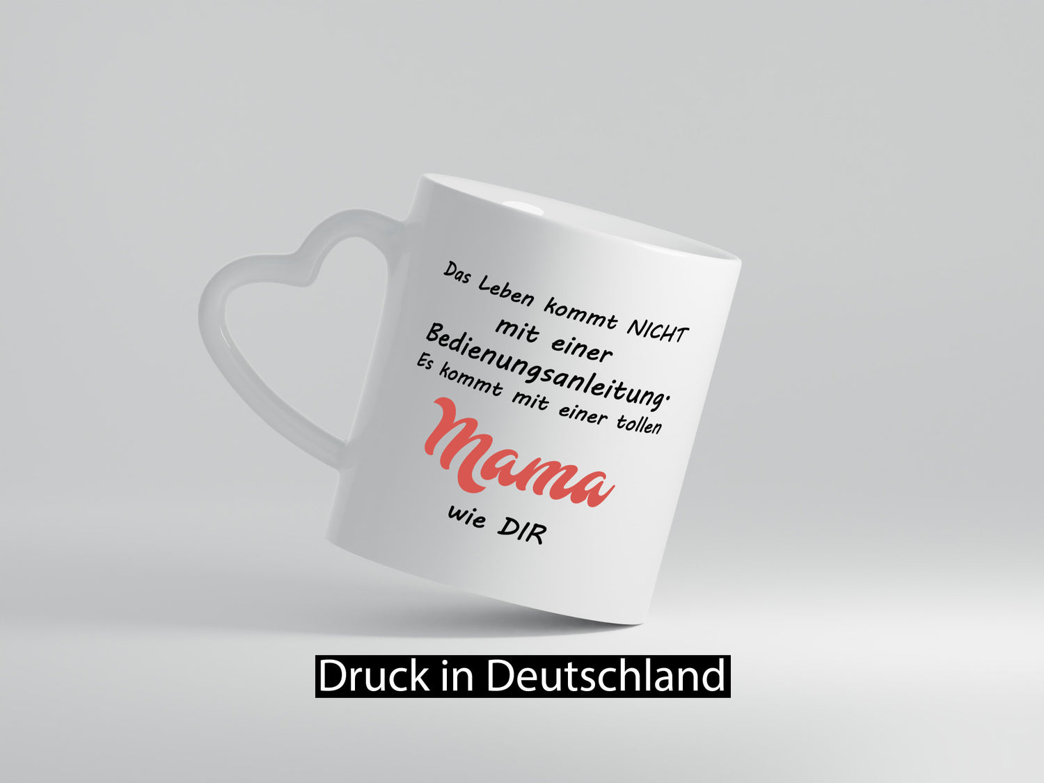 Das leben kommt nicht | Beste Mama Bedinungsanleitung Geschenk Familie