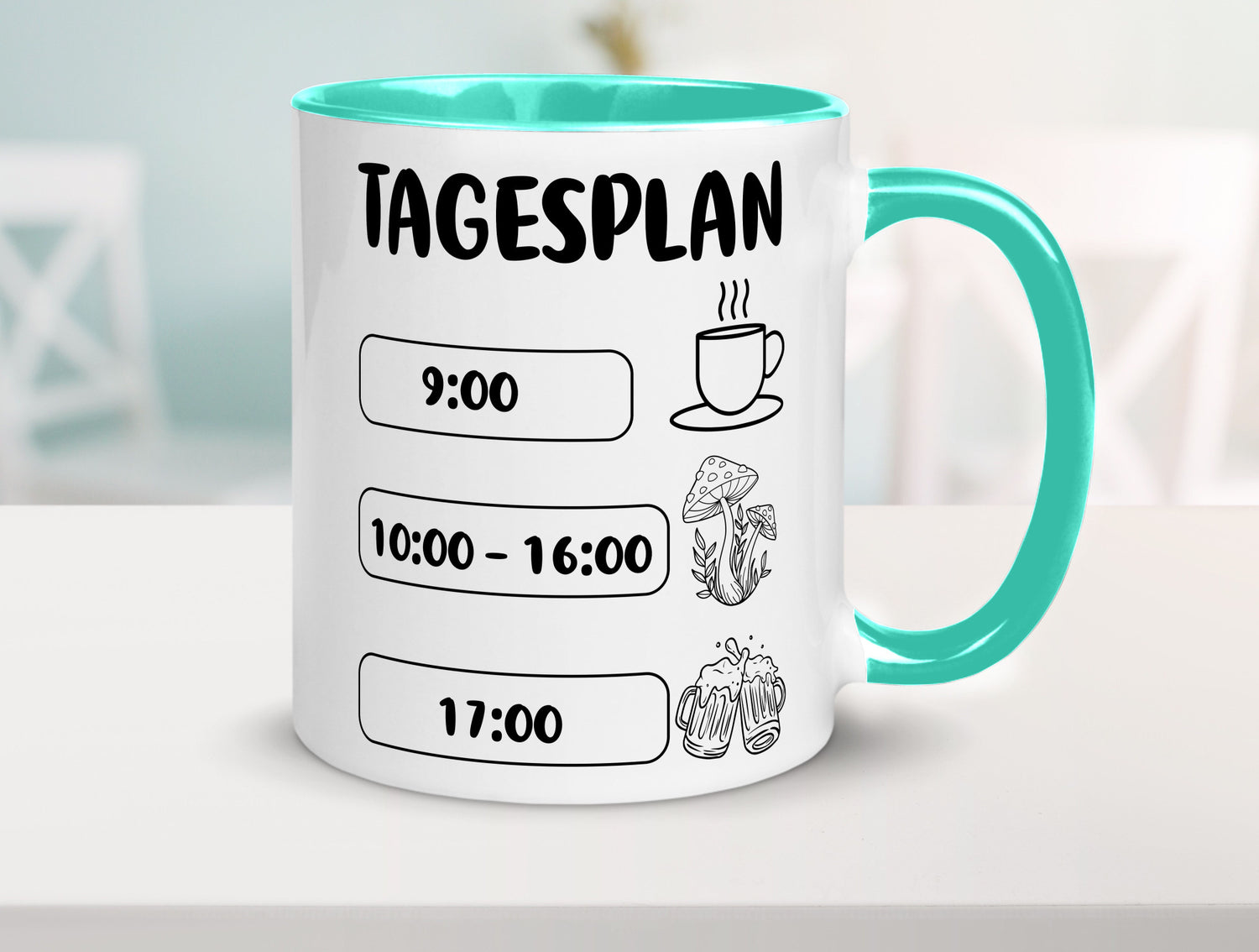 Tagesplan Pilzsammler | Pilze Wald v2 Geschenk Humor Geschenkidee lustiger