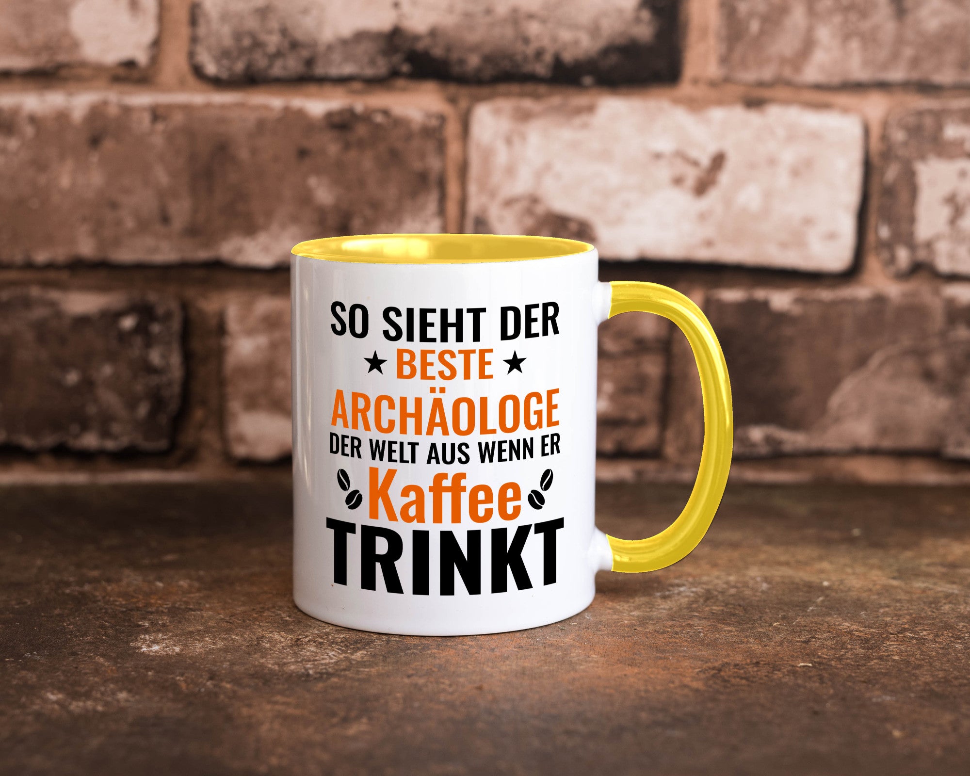 Kaffee trinkt: Archäologe | Archäologie Forscher lustig Humor Geschenkidee