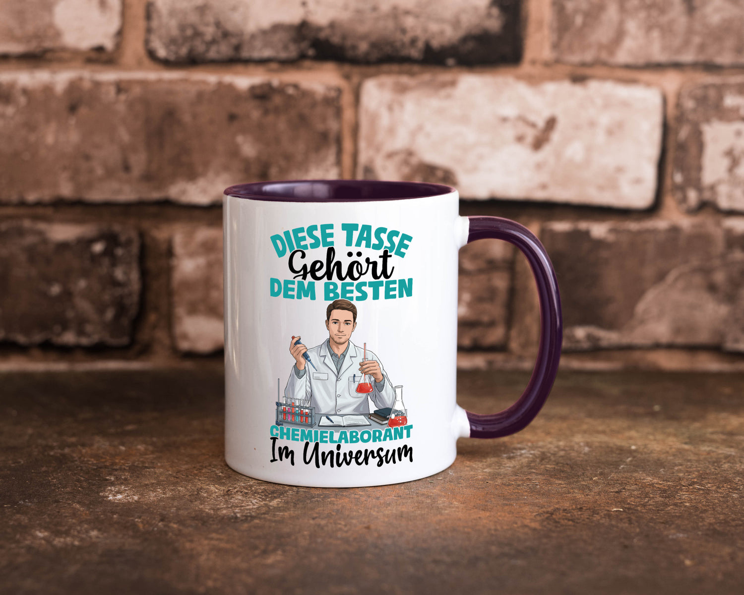 Im Universum: Chemielaborant | Laborant Chemie Humor Geschenkidee Tasse