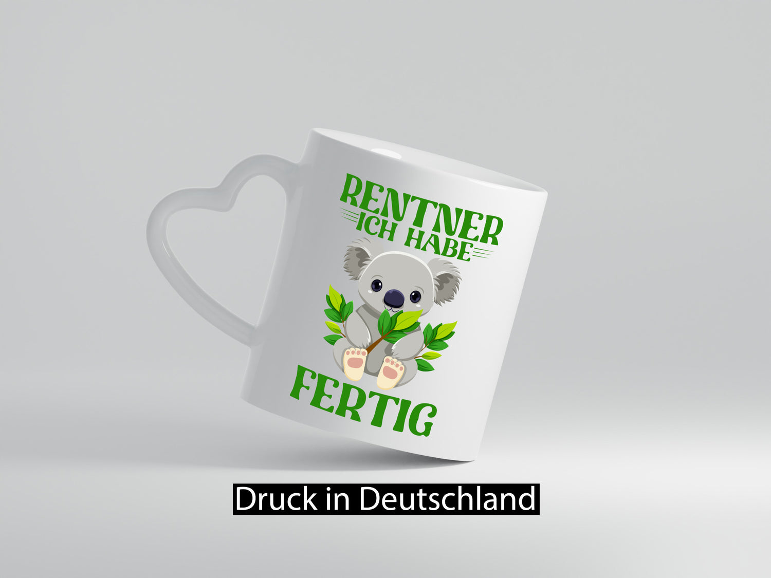Rentner ich habe Fertig | Panda Ruhestand Geschenkidee Jubiläum Humor Tasse