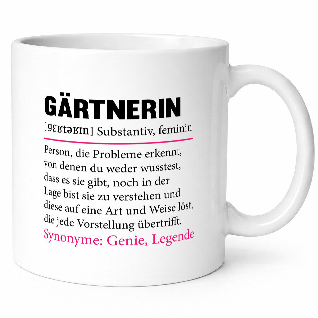 Gärtnerin | lustig Gartenbau Beruf Spruch Geschenk Arbeit Kollegen Büro