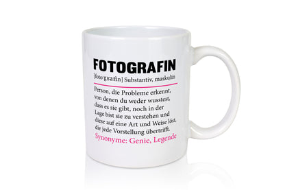 Fotografin | Beruf Fotografie Kamera lustiger Spruch Geschenk Arbeit Kollegen