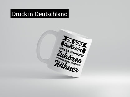 Hühner Spruch | lustige Tasse Hühnerhaltung Huhn Geschenk Humor Geschenkidee