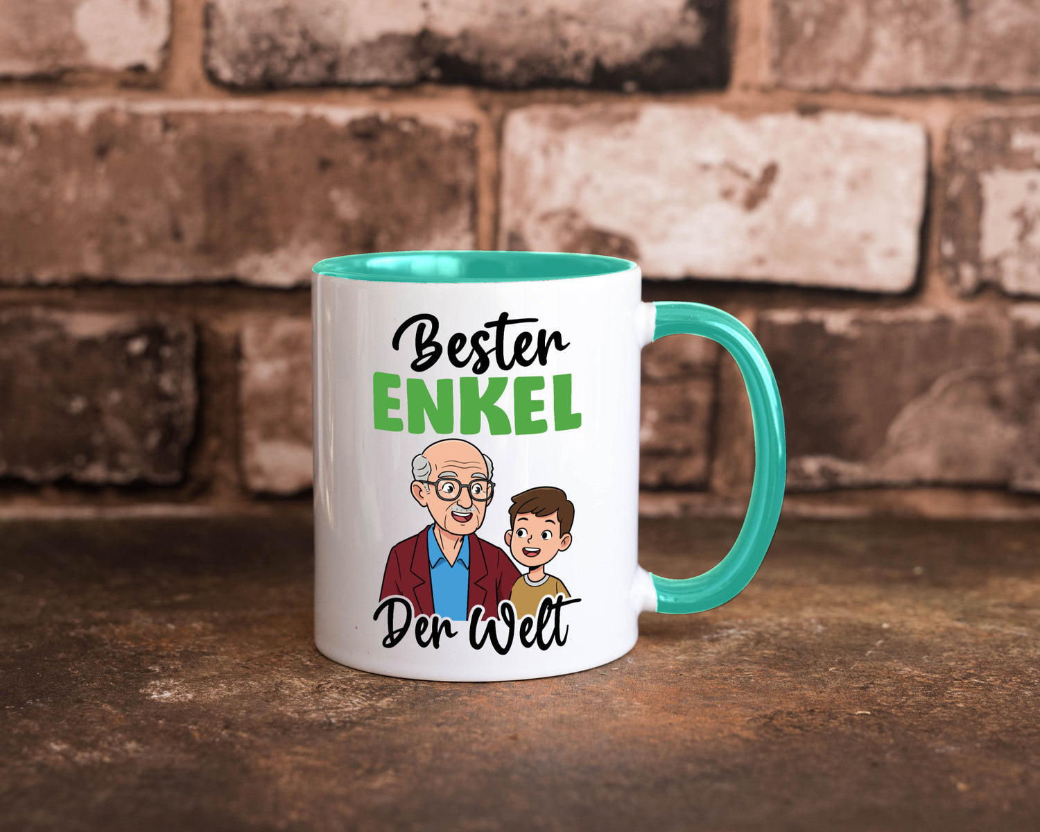 Bester Enkel | Großmutter Großvater Oma Opa lustiger Spruch Geschenk Familie