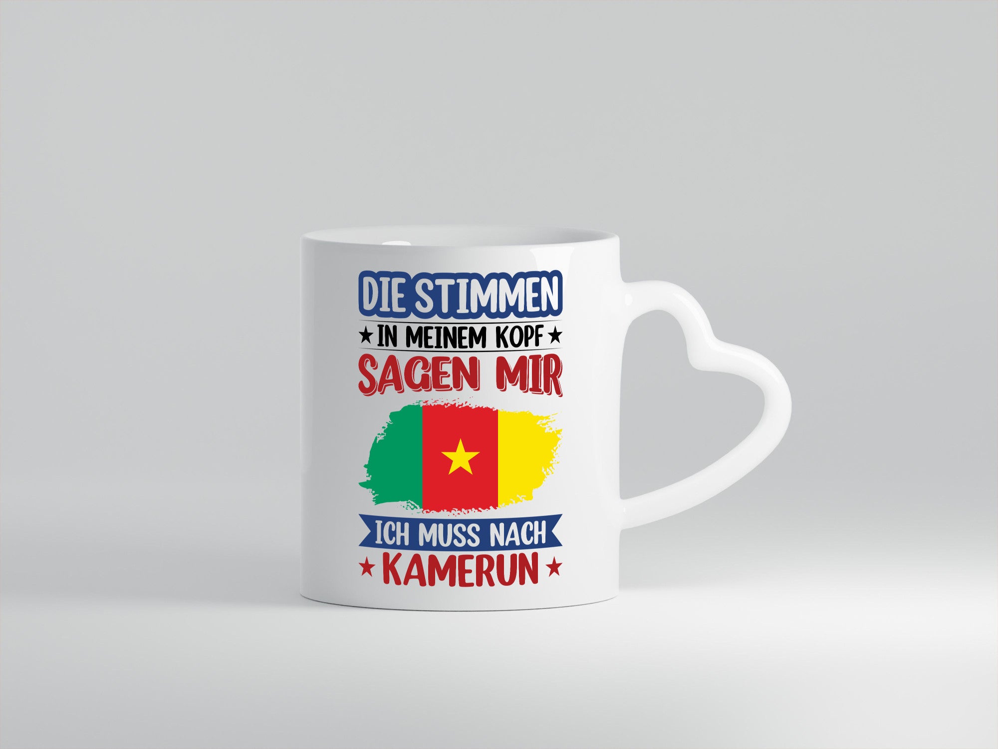 Kamerun | Urlaub Stimmen in meinem Kopf Traumland Geschenk Humor Geschenkidee