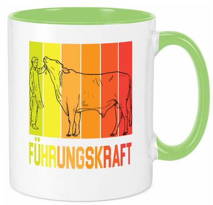 Führungskraft | Farmer Bauernhof lustig Humor Geschenkidee Geschenk Tasse