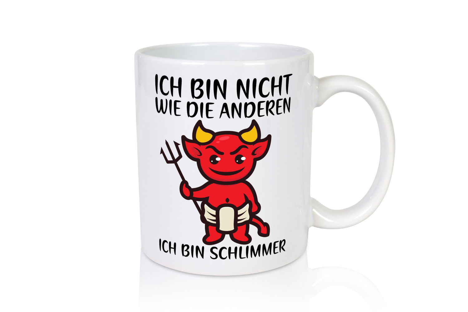 Ich bin nicht wie die anderen | frecher Teufel Teenager Geschenk Humor