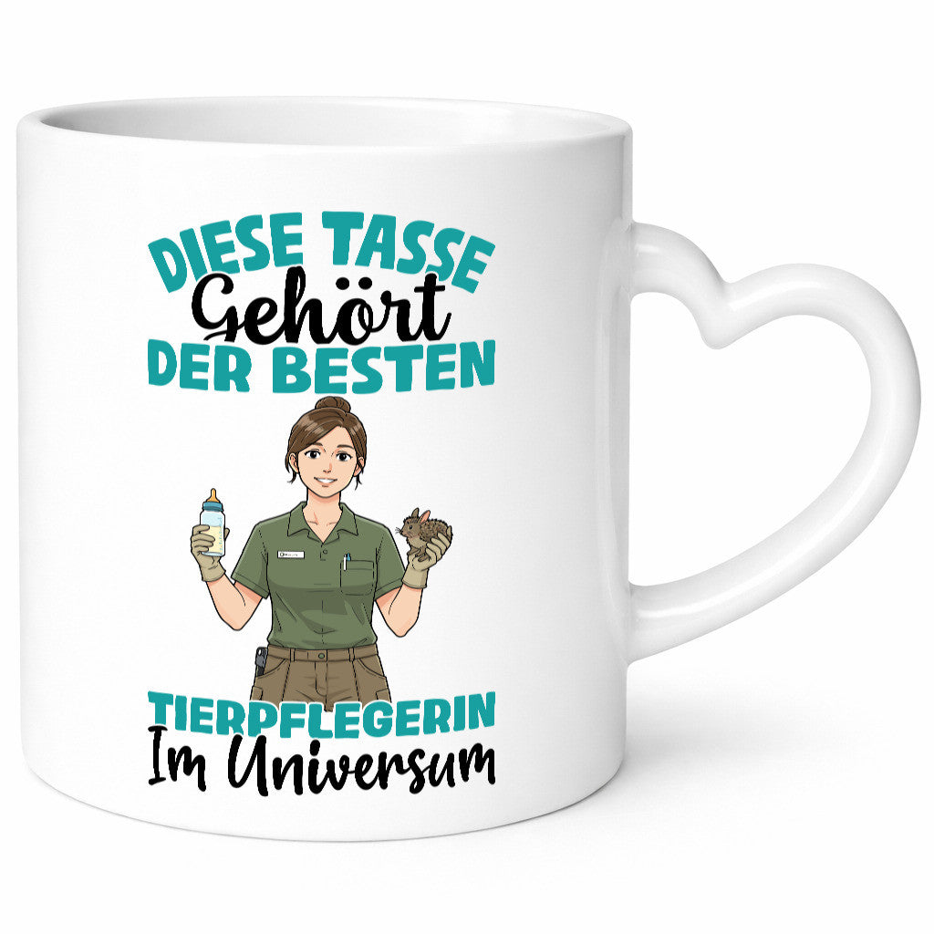 Im Universum: Tierpflegerin | Pflegeberuf Tierheim lustiger Spruch Geschenk