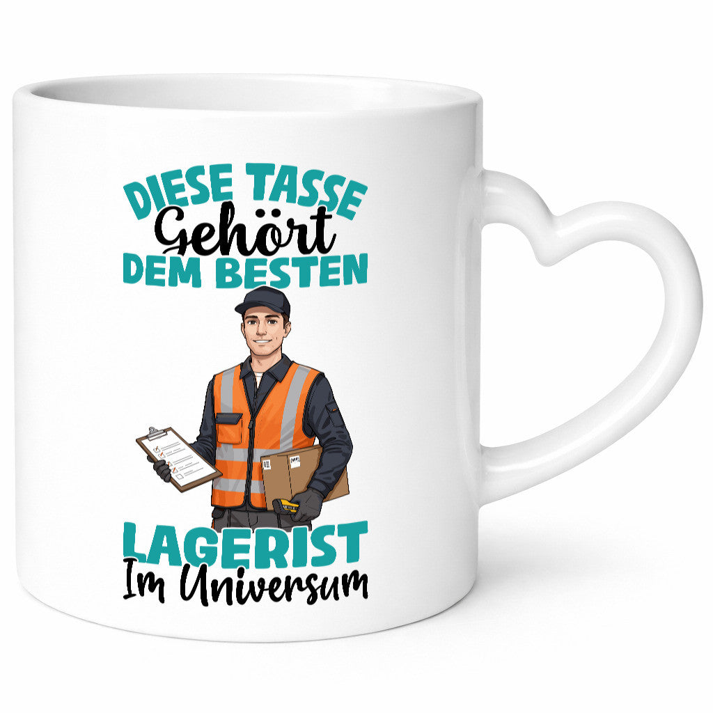 Im Universum: Lagerist | Lageristen Lager Arbeiter lustig Arbeit Kollegen Büro